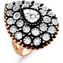 Lilarote Elmas Damla Yüzük