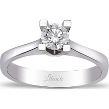 Lilarote 0.27 Ct Tektaş Pırlanta Yüzük