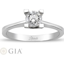 Lilarote 0.30 Ct Pırlanta Tektaş Yüzük