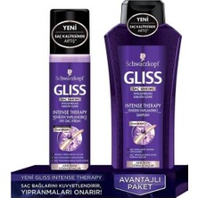 Gliss İntense Therapy Şampuan 360 ml + İntense Sıvı Saç Kremi 200 ml