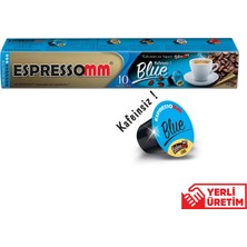 ESPRESSOMM Blue Kapsül Kahve-Kafeinsiz! (50 Adet) - Nespresso Uyumlu