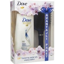 Dove Yoğun Onarıcı Şampuan 550 ml + Aynalı Tarak Hediyeli
