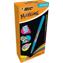 Bic Marking Color Permanent Markör Şeftali Mavi Yeşil Mor 12'Li Kutu