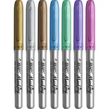 Bic Marking Metalik Permanent Markör Karışık 8'Li Blister