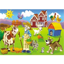Soft Halı Çocuk Odası Halısı Ali Babanın Çiftliği Halı