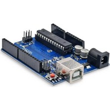 Arduino Uno R3 ( Dıp Model )Full Başlangıç Seti Kutulu