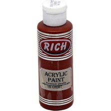 Rich Akrilik Boya Kiremit Renk 130 Cc Su Bazlı Dayanıklı Dekoratif Boya