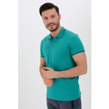 Tyron Erkek Pamuklu Polo T-Shirt Beta