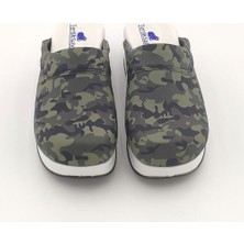 Terliksabo Yeşil Kamuflaj Air Max Sabo Terlik