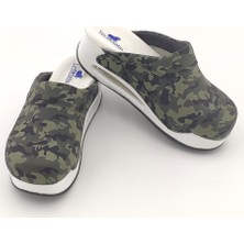 Terliksabo Yeşil Kamuflaj Air Max Sabo Terlik