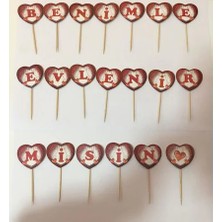 Event Party Store Benimle Evlenir Misin Kürdan