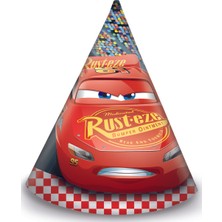 Event Party Store Cars Külah Şapka 6'lı