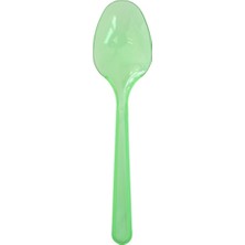 Event Party Store Kaşık Transparan Mint Yeşil 25'li