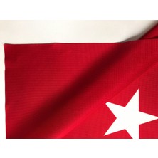Sopalı 50X75Cm Raşel Kumaş Türk Bayrağı- 50 Adet