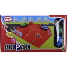 Zuzu Toys Kutulu Otopark Seti 3+ Yaş Kırmızı