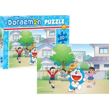 Keskin Color Doraemon 25*35 18 Parça Kutu Yapboz 1.Model
