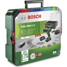 Psb 1800 + Systembox Bosch Şarjlı Matkap