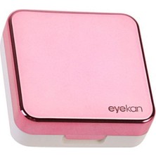 Aynalı Kontakt Lens Kutusu - Pembe