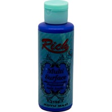 Rich Multi Surface 2198 KOYU MAVİ Akrilik Boya 130cc