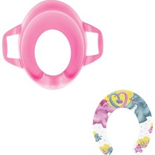 Softy Comfort Kids Klozet Adaptörü Pembe Fil Desen