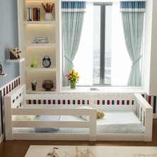 Evbingo İdeal Montessori Karyola Beyaz U6 - 90 x 190 Yatak Uyumlu  - Genç - Çocuk Karyolası