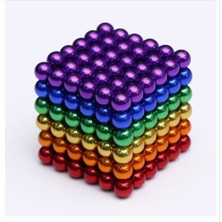 Nts Renkli Manyetik Mıknatıs Toplar 5Mm 216 Adet Neocube Neo Cube Küp Neodymium