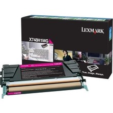 Lexmark X748-X748H1MG Kırmızı Toner Yüksek Kapasiteli