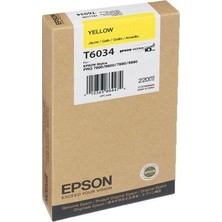 Epson T6034-C13T603400 Sarı Kartuş