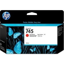 Hp 745-F9K00A Kromatik Kırmızı Kartuş