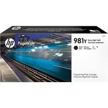 Hp 981Y-L0R16A Siyah Kartuş Extra Yüksek Kapasiteli