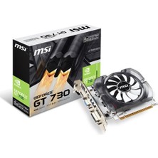 MSI NVIDIA GeForce GT 730 4GD3V2 4GB 128 bit DDR3 DX(12) PCI-E 2.0 Ekran Kartı ( N730-4GD3V2 )