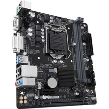 Gigabyte H310M-S2V Socket 1151, DDR4 2666MHz USB 3.1 Gen1 DVI VGA mATX Anakart