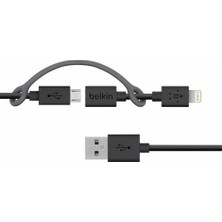 Belkin F8J080bt03-BLK Micro USB Kablo Lightning Dönüştürücü