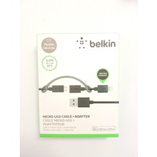 Belkin F8J080bt03-BLK Micro USB Kablo Lightning Dönüştürücü