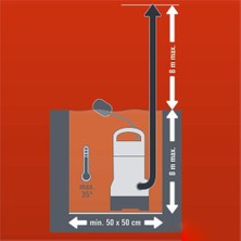 Einhell GC-DP 7835, Dalgıç Pompa - Kirli Su