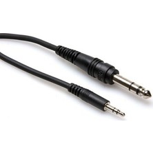 Hosa 3.5 Mm Trs (M) <-> 1/4'' Trs (M) Stereo Kablo, 3 Mt.