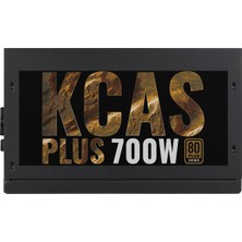 Aerocool KCAS PLUS 700W 80Plus Bronze Sertifikalı 58A Single Rail Güç Kaynağı (AE-KCASP700)
