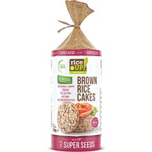Rice Up 7 Tohumlu Kahverengi Pirinç Patlağı 120 gr - 12'li