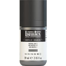 Liquitex Akrilik Guaj 59Ml - Neutral Grey 5