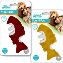 Pawise Yum N Fun Balık Aromalı Çiğneme Köpek Oyuncağı 12,5 cm
