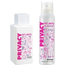 Privacy Woman Let's Party EDT 100 ml Kadın Parfüm & 150 ml Deodorant