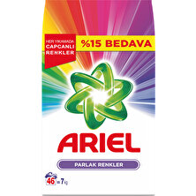 Ariel 7 kg Toz Çamaşır Deterjanı Parlak Renkler
