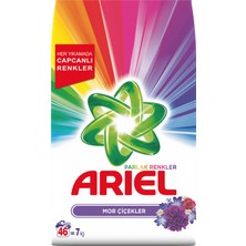 Ariel 7 kg Toz Çamaşır Deterjanı Mor Çiçekler