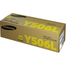 Samsung Clt-Y506L Clx-6260 / Clp-680 3500 Sayfa Sarı Toner