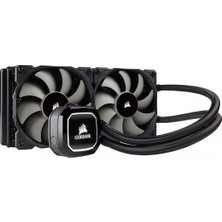 CORSAIR CW-9060040-WW HYDRO SERİSİ H100X 240 MM YÜKSEK PERFORMANS SIVI İŞLEMCİ SOĞUTUCUSU (INTEL 1200, 1150, 1151, 1155, 1156, 1366, 2011, 2066 / AMD AM4, AM3, AM2)