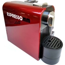 ESPRESSOMM Latte Kapsül Kahve Makinesi Kırmızı - Nespresso Uyumlu