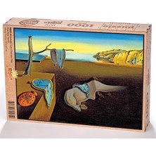 King Of Puzzle Belleğin Azmi - Salvador Dali Ahşap Puzzle 1000 Parça (KR07-M)