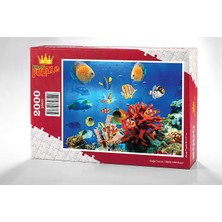 King Of Puzzle Resif Ahşap Puzzle 2000 Parça (DG55-MM)