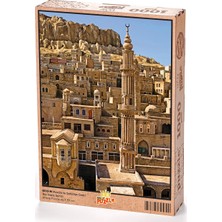 King Of Puzzle Mardin ve Şehidiye Camii Ahşap Puzzle 1000 Parça (DI03-M)