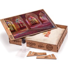 King Of Puzzle Nasır el-Mülk Camii - Şiraz Ahşap Puzzle 1000 Parça (DI07-M)